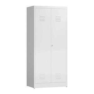 ClassiX Spind signalweiß X-515717, 1 Schließfach 80,0 x 50,0 x 180,0 cm