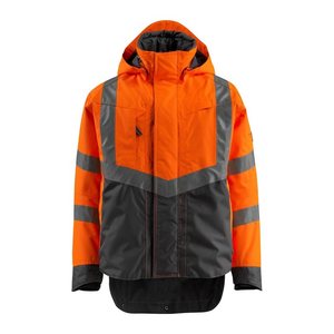 MASCOT® unisex Warnjacke Harlow warnorange, anthrazit Größe XL