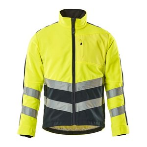 MASCOT® unisex Warnjacke SHEFFIELD gelb, schwarzblau Größe 2XL