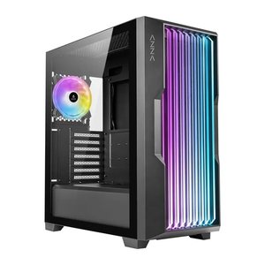 AZZA Gaming PC Gehäuse Guardian 520B ATX ARGB Glas Schwarz
