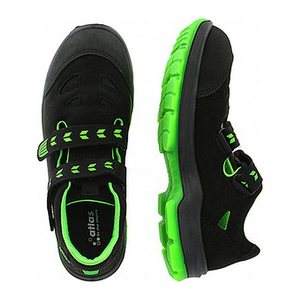 atlas® Herren S1 Sicherheitssandalen "SL 26 green" 2.0 schwarz Größe 38, 1 Paar