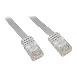 goobay RJ-45 Netzwerkkabel 5,0 m weiß bis zu 1,00 Gbit/Sek. bis zu 250 MHz, 1 St.