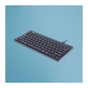 R-Go Tastatur Compact Break US-Layout verkabelt schwarz