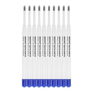 WESTCOTT Kugelschreiberminen XB blau, 10 St.