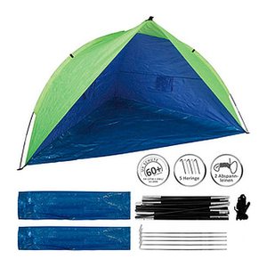 Idena Strandmuschel Riva, schwarz Kunstfaser, Kunststoff
