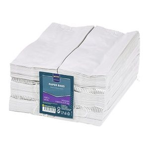 METRO PROFESSIONAL Faltenbeutel weiß 10,0 x 24,0 cm, 1.000 St.
