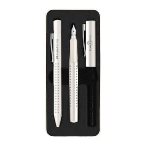 FABER-CASTELL Schreibset Grip 2010 weiß