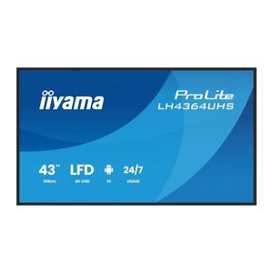 IIYAMA 108cm (43") LH4364UHS-B1AG 16:9 2xHDMI+USB-C VA