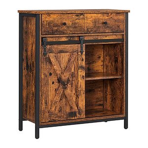 VASAGLE Sideboard, LSC100B01 braun 70,0 x 30,0 x 80,0 cm, 1 St.