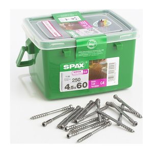 SPAX® Holzbauschrauben T30 Tellerkopf WIROX 0251010601205 6 mm x 120 mm, 100 St.
