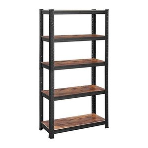 SONGMICS Schwerlastregal GLR030B01 schwarz 75,0 x 30,0 x 150,0 cm