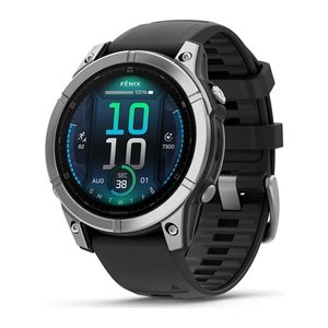 GARMIN fēnix E 47 mm Smartwatch schwarz, silber