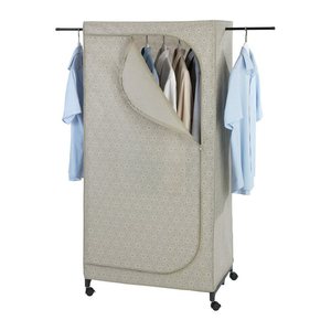 WENKO Stoffschrank Balance, 64510100 grau 75,0 x 50,0 x 160,0 cm, 1 St.