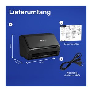 AKTION: EPSON WorkForce ES-550W Dokumentenscanner mit 25 Euro CashBack