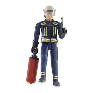 bruder 60100 Feuerwehrmann mit Zubehör Spielfigur
