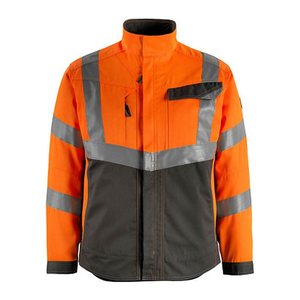MASCOT® unisex Warnjacke Oxford warnorange, anthrazit Größe XL