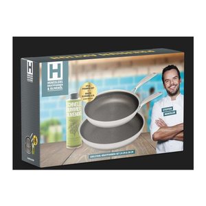 HENSSLERS Pfannen-Set anthrazit Ø 28,0/24,0 cm 2-tlg., 1 St.