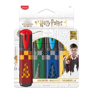 maped Harry Potter Textmarker farbsortiert, 4 St.