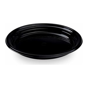 PROPAC Mehrweg-Menüteller schwarz Ø 22 cm, 12 St.