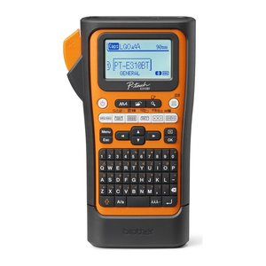 brother P-touch E310BT Beschriftungsgerät orange, schwarz