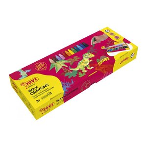 JOVI Wax Crayons Jumbo Wachsmalstifte farbsortiert, 300 St.