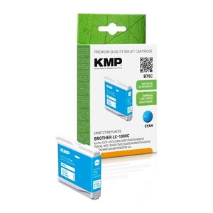 KMP Patrone Brother LC-1000C LC51C 400 S. cyan remanufactured