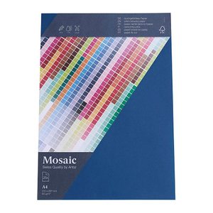 artoz Briefpapier Mosaic marine DIN A4 90 g/qm 25 Blatt