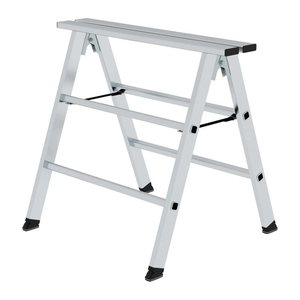 MUNK Arbeitsbock 30401 klappbar silber, H: 81,5 cm