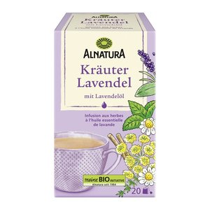 ALNATURA Kräuter Lavendel Bio-Tee 20 Portionen