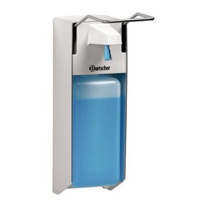 Bartscher Desinfektionsspender PS 0,9L-W 850019 silber, weiß Kunststoff 0,9 l, 1 St.