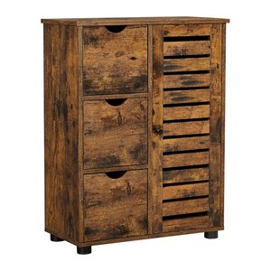 VASAGLE Badschrank braun 60,0 x 30,0 x 80,0 cm