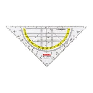 BRUNNEN Geometrie-Dreieck 16 cm mit Griff 16,0 cm