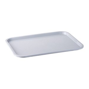 APS Tabletts Fast Food grau rechteckig 45,0 x 35,5 cm, 6 St.