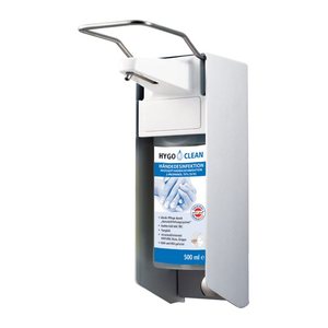 HYGOSTAR Desinfektionsspender 88842 weiß Aluminium, Kunststoff 0,5 l, 1 St.