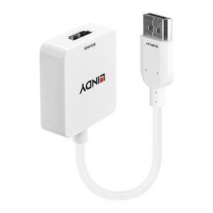 LINDY Konverter HDMI auf DisplayPort bis 4K 3840x2160 HDMI