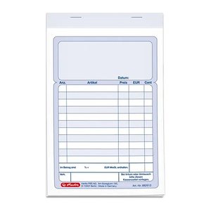 herlitz Kassenblock mit Additionsblatt, mit fortlaufenden Nummern Formularbuch 882613, 1 St.