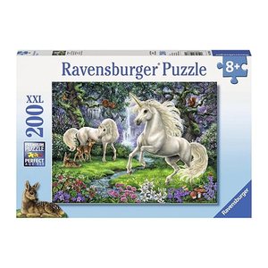 Ravensburger XXL Geheimnisvolle Einhörner XXL Puzzle, 200 Teile