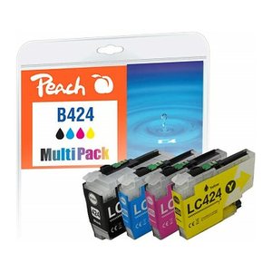 Peach Patrone Brother LC-424 MultiPack kompatibel