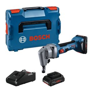 BOSCH Professional GNA 18V-16 E Akku-Blechschere 18,0 V, mit 2 Akkus