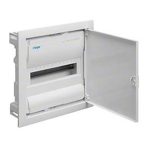 hager Sicherungskasten VU12NC, 12 Module, IP30 für Innenbereich, 1 St.