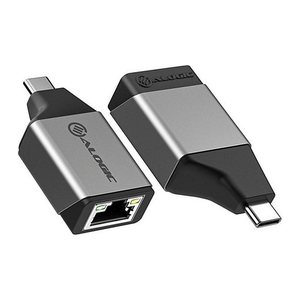 Alogic Adapter USB-C Ultra Mini -> RJ45 Ethernet grau