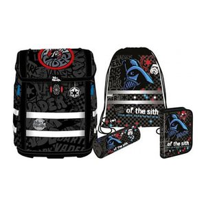 Mc®Neill Schulranzen-Set PERFECTO STAR WARS DARTH VADER Kunstfaser schwarz