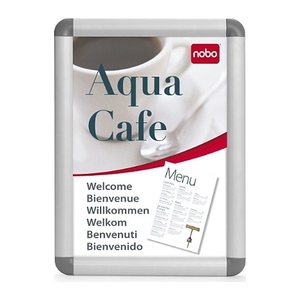 nobo  Klapprahmen silber 47,6 x 65,0 cm, 1 St.
