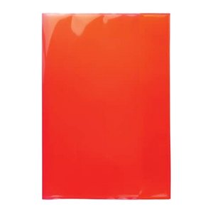 HERMA Heftumschlag PLUS transparent/rot DIN A4, 1 St.