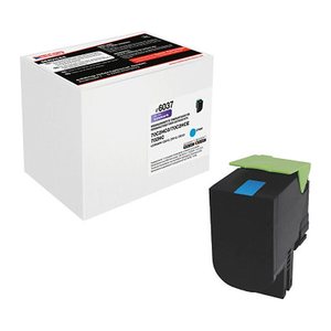 edding EDD-6037  cyan Toner kompatibel zu LEXMARK 70C2HC0
