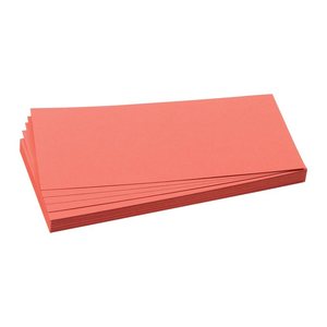 FRANKEN Moderationskarten rot 9,5 x 20,5 cm, 500 Blatt