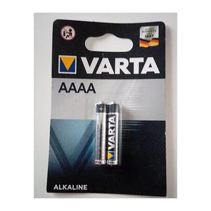VARTA Batterien ELECTRONICS Alkali-Mangan Mini AAAA 1,5 V, 2 St.