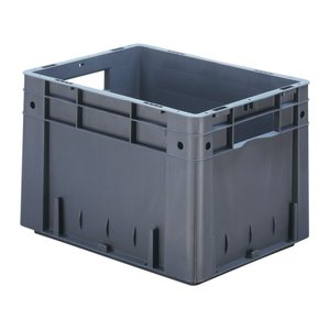 SCHULTE Eurobox grau 30,0 x 40,0 x 32,0 cm, 1 St.