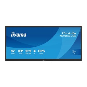 IIYAMA 232.5cm(91.5") TE9218UWI-B1AG 21:9 M-Touch HDMI+USB-C (Speditionsversand)