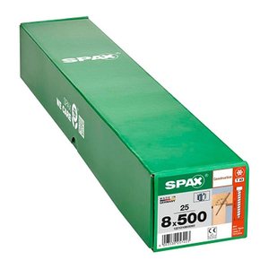 SPAX® Holzbauschrauben T40 Zylinderkopf WIROX 1221010805005 8 mm x 500 mm, 25 St.